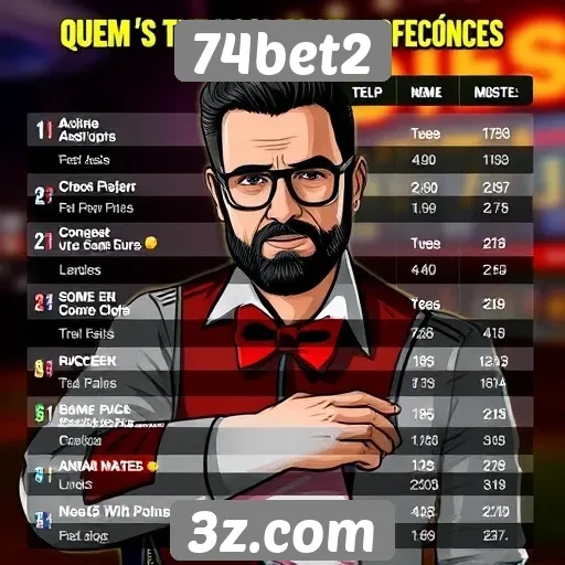 Perfil do jogador típico na 74bet2