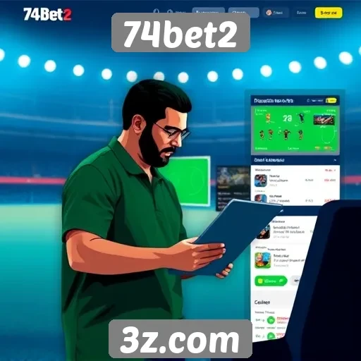 Experiência do usuário no site de apostas 74bet2